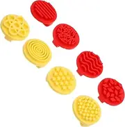 ROMISBABA 8pcs Graffiti Stamps for Early Education Drawing Tools Safe Easy to Clean for Creative Painting Projects for Little Hands Random Color