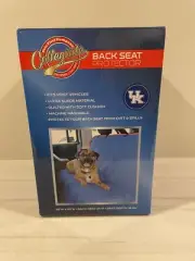 License Collegiate UK Back Seat Protector. Fits Most Vehicles, Suede, Soft….