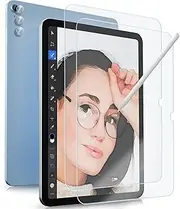 ProCase 2 Pack Tempered Paper Screen Protector for iPad 11th Generation (2025 A16 11-inch)/ iPad 10th Generation (2022 10.9-Inch) with 3 Pack Camera Lens Protector, Feel Like Paper Glass