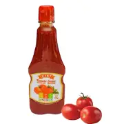 Original Tomato Ketchup KIST 370g Sauce Squeeze Bottle 100% Fresh