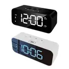 Digital Alarm Clock Memory Function Colorful Display Electronic Alarm Clock
