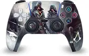 Official Assassin's Creed The Rooks Syndicate Graphics Vinyl Faceplate Sticker Gaming Skin Decal Cover Compatible with Sony PlayStation 5 PS5 DualSense Controller