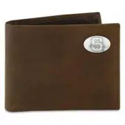ZeppelinProducts NCS-IWT1-CRZH-LBR NC State Passcase Crazyhorse Leather Wallet