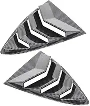 Compatible for Xpeng G6 2023 2024 Car Rear Window Shutter Rear Side Triangle Window Louver Cover Vent Trim Modification Accessories