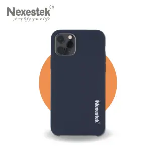 Nexestek iPhone 11Pro Liquid Silicone case 午夜藍