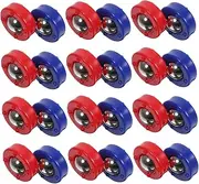 YARNOW 24pcs Shuffleboard Replacement Balls Mini Curling Accessories for Desktop Play Bright Colors Safe for Family Fun and Parent Interaction