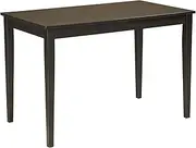 Ashley Furniture Signature Design - Kimonte Dining Room Table - Rectangular - Dark Brown