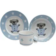 Marja Leena Koala Blue Babys First Ceramic Breakfast Set 2