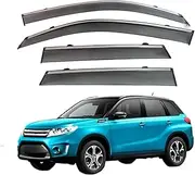 Window Visor Compatible for Suzuki Vitara 2016-on Weather Shield Rain Guards Window Vent Deflectors