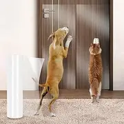 BNOSDM Door Protector from Dog Scratching, Clear Flexible Cat Door Scratch Protector, Pet Anti-Scratch Guard for Door Frame Wall Window, No Residue (118 x 16 Inches)