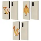 OFFICIAL ALYN SPILLER ABSTRACT TRIANIMALS LEATHER BOOK CASE FOR SAMSUNG PHONES 2