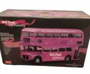 NEW SunStar 1:24 Big Pink Sightseeing Bus Routemaster 2916 : RM686-WLT686