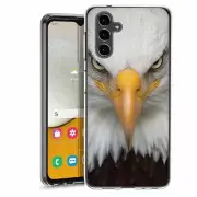 For Samsung Galaxy A13/A12 5G clear TPU Case Cover+Glass(Eagle Stare)