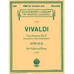 SPRING: SCHIRMER LIBRARY OF CLASSICS VOLUME 1934 VIOLIN AND PIANO