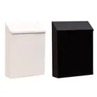 Wall Mounted Mailbox with Lock and Key, Wall Mounted Mailbox, Newspaper Holder,