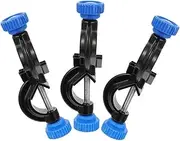 TOKIDNY 3pcs Cross Clamp Clamp Holder Laboratory Equipment Cross Clip for Secure Experimentation Compact Design for Easy Use Sturdy Structure Versatile