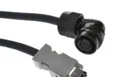 JZSP-CVP12-05-E Yaskawa Drives FLX ENC CBL INC W/RT ANG CONN 5M