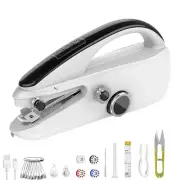 Portable Handheld Sewing Machine for Beginners, Mini Sewing Machine with Dual...