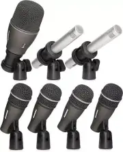 Samson DK707 7-piece Drum Microphone Kit (2-pack) Bundle