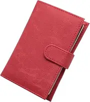 [LIFKOME] Lightweight PU Passport Holder Cover Stylish Travel Passport Protector for Credit Id Cards Easy to Clean Durable Design for Organizing and Protecting Travel Essentials