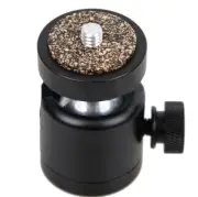 Pressed wood mini spherical head LED lamp bracket SLR camera spherical head