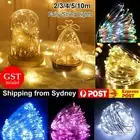 2-10M LED String Battery Powered Copper Wire Fairy Lights Xmas Wedding Party AUS