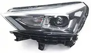 Front Bumper Headlight Headlamp Head Light Assembly Compatible With Great Wall Haval H6 Coupe 2019 2020 2021(Halogen,Left side)