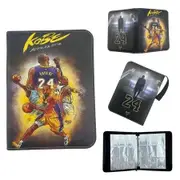 NBA LA Lakers kobe bryant Card Binder for Cards Binder 4-Pocket, 400 Pockets Trading Card Games Collection Binder