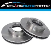 2 Front Disc Brake Rotors for Subaru Outback BH BP BR 2000-2015 (for: Subaru)