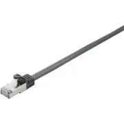 V7 Gray Cat7 Shielded And Foiled (SFTP) Cable RJ45 Male to RJ45 Male 0.5m 1.6ft