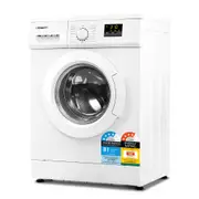 Devanti 8kg Front Load Washing Machine Quick Wash 24h Delay Start Automatic