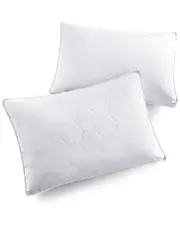Unikome Pack of 2 Gusseted Goose Feather Bed Pillows