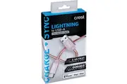 Crest Lightning To Usb-a Metallic Cable 1.5m