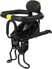 child saddle set, child safety bike seat, front bike seat, child saddle with pedal, mtb road bike backrest support