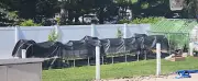 70% Sunblock Fabric Shade Cloth 6x12ft Net Mesh for Plant Greenhouse Barn Pool