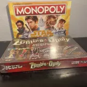 Monopoly Star Wars, Zombie Opoly Sealed 2