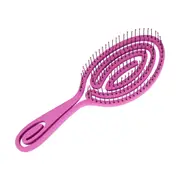 OXX Haircare Styling Flexible Paddle Brush - Pink