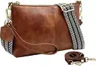 Small Crossbody Clutch Purses Bags for Women Wristlet Wallet Vegan Shoulder Hand