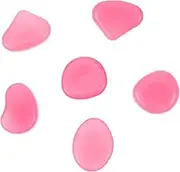BESPORTBLE 100Pcs Luminous Pebbles for Fish Tank and Garden Decor Glow Stones for Pathway Lighting Rocks for Creative Aquatic and Outdoor Design