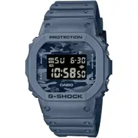 在飛比找誠品線上優惠-CASIO 卡西歐 G-SHOCK 城市迷彩 計時電子錶-藍