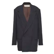 [Dries Van Noten] Light Wool Paper Gabardine Jacket