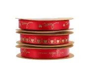 3rolls Gift Wrapping Ribbon Roll