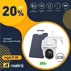 Reolink Argus PT Pan Tilt 2K 4MP Wireless Security Camera Person Vehicle Detect