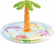 INTEX Children's Pool with Palm Tree Spray, D173 x 104 cm, + 2 A, Multicoloured (1)