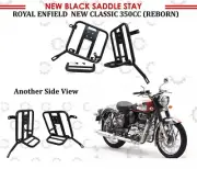 Fit For Royal Enfield "New Classic 350 Black Saddle Stay" (for: Royal Enfield)