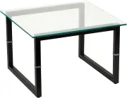 Glass End Table