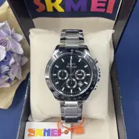 在飛比找蝦皮購物優惠-SKMEI 北歐風格 9259 秒表 三眼手錶 24小時手錶