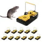 12 pack Mouse Traps Reusable Mice Rat Trap Safe Snare Catcher Mousetrap