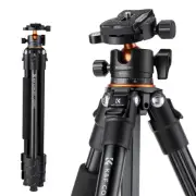 K&F Concept Camera Tripod 62in Lightweight Aluminum DSLR SLR Tripod 10KG Load