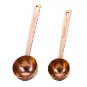 Stainless Steel Measuring Spoons Coffee Scoop 2 Tablespoon Long Handle Coffee...